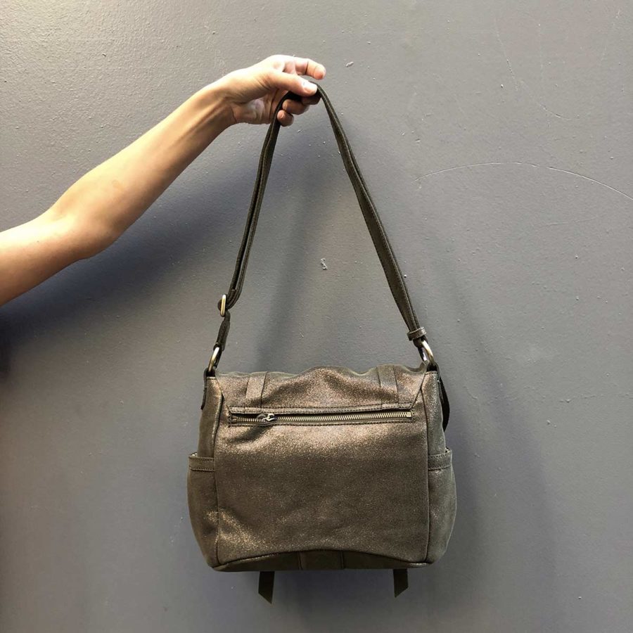sac bernie - besace cuir glitter - sac mila louise en ligne