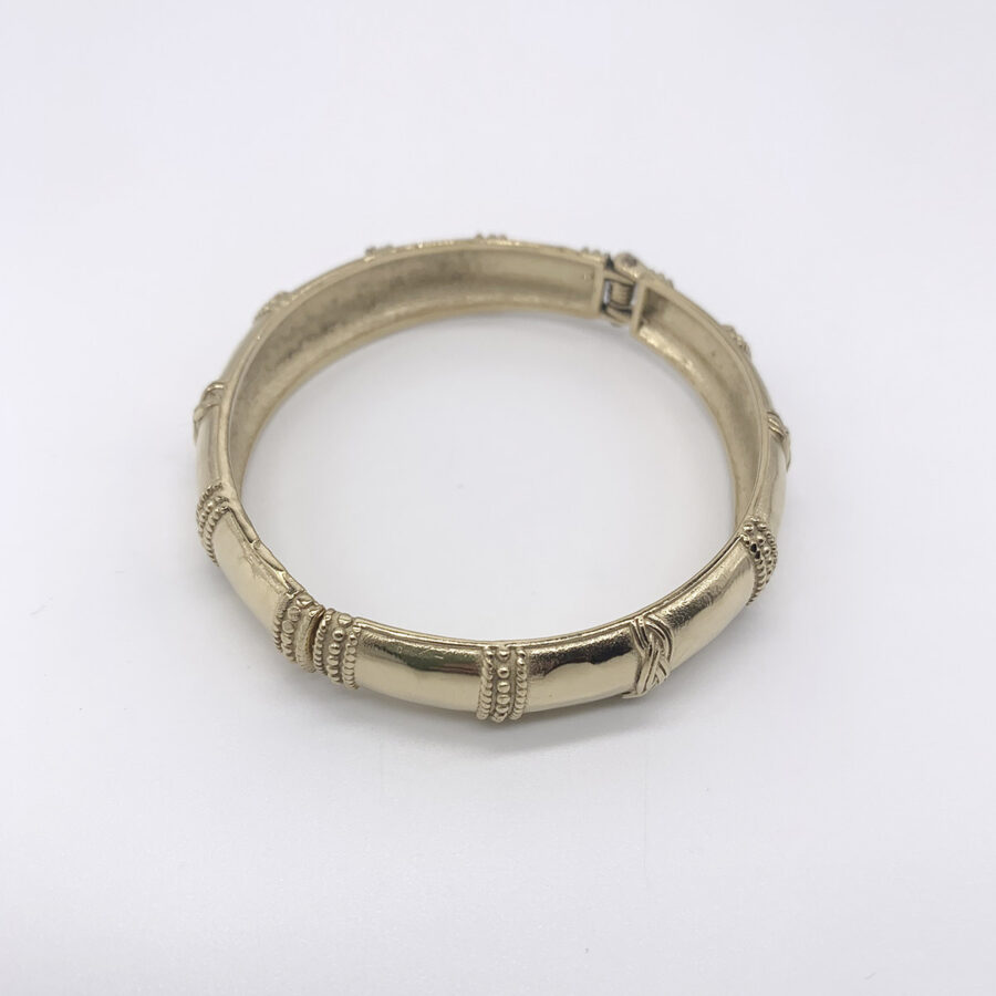 bracelet rigide ouvrable doré acier inoxydable - boutique bijoux en ligne - boutique bijoux bordeaux