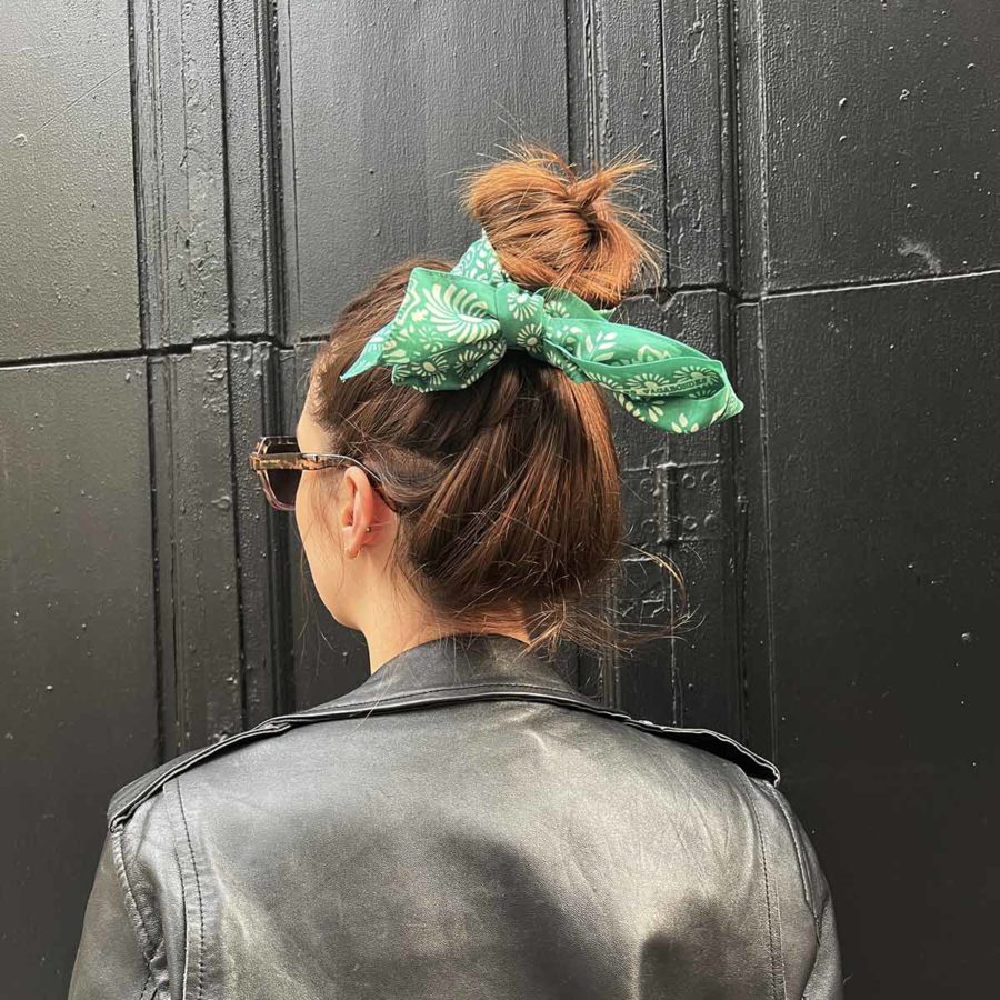 bandeau soie Sasha - bandeau cheveux à nouer soie - belles vagabondes - bandeau en vente en ligne