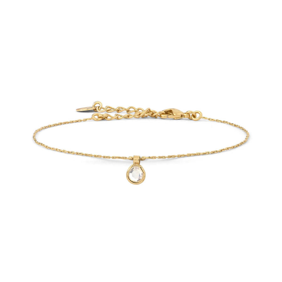 bracelet deva pampille cristal - bdm studio - boutique bijoux en ligne