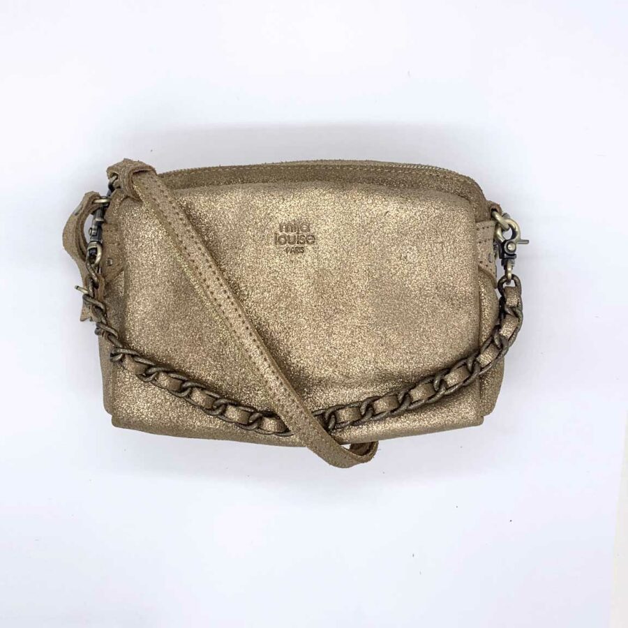 sac mila louise - sac mama XS V - sac cuir glitter - boutique bijoux en ligne