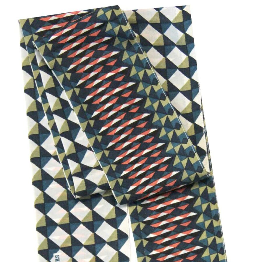 bandeau de soie motif géométrique les belles vagabondes Mieux boutique de bijoux vente en ligne