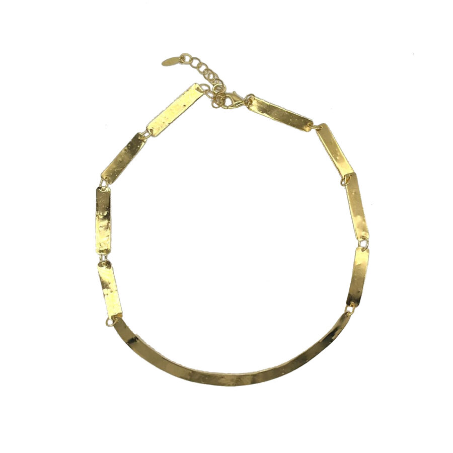 Collier Majorelle 001 Laure Mory bijoux - collier doré à l'or fin made in france - boutique bijoux en ligne