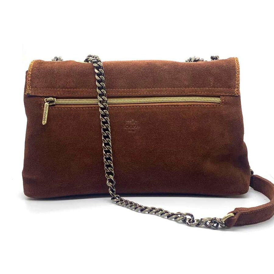 sac Philana Mila Louise. cuir cognac, boutique Mieux bijoux vente en ligne