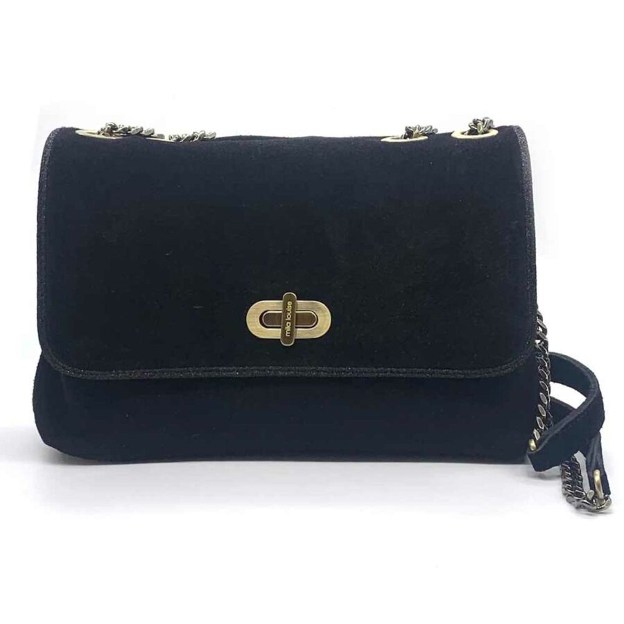 sac Philana Mila Louise. cuir noir, boutique Mieux bijoux vente en ligne