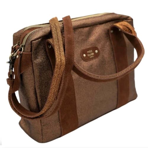 Sac mapa AR4 mila louise - sac couleur cognac - boutique bijoux en ligne